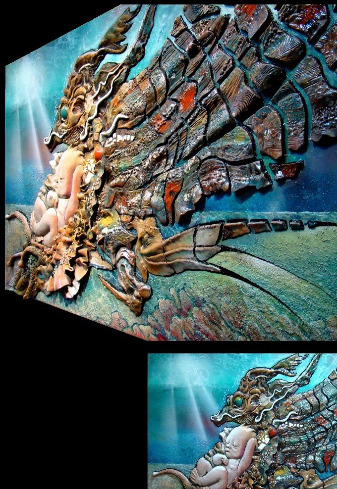 Magic dreams  78 x148 cm  Gold medal in 