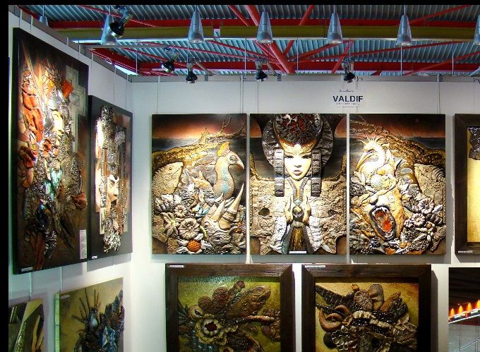 2017   Stand Valdif  ART FAIR MALAGA
