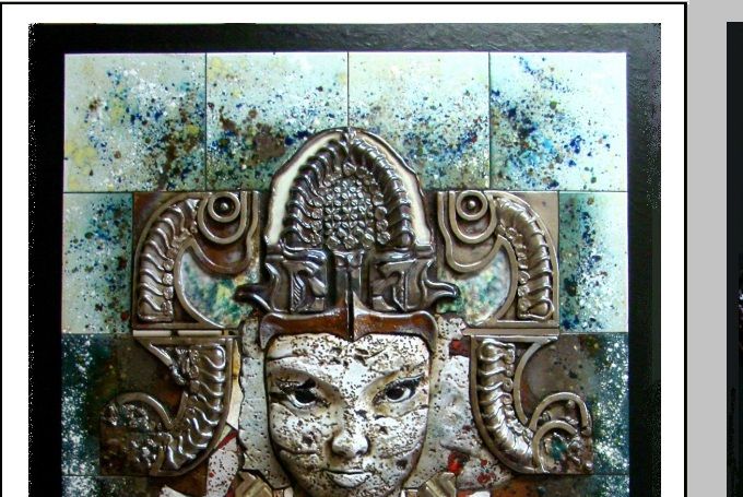 GODDESS MOTHER - EGO VENERANDUM   90 X120 CM. 

