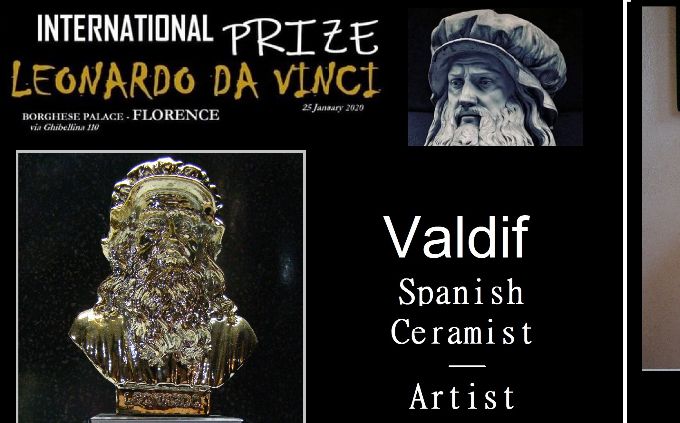 Valdif. Premio LEONARDO DA VINCI Palace Borguese, Florencia. 25- Enero - 2020 . -  Premio THE BEST MODERN AND CONTEMPORARY ARTIST 2019
